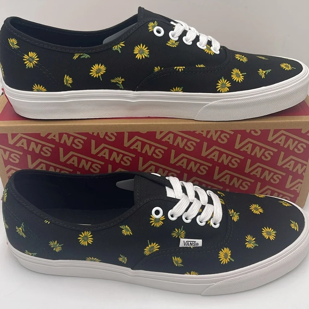 Vans Men’s Black Sneakers with Yellow Floral Print Authentic
Better Nature Black - Picture 2 of 16